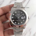 Copy Rolex Datejust II 41mm Stainless Steel Gray Diamond Dial Rolex djii Watch